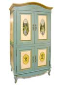 Venetain Gallery Cabinet